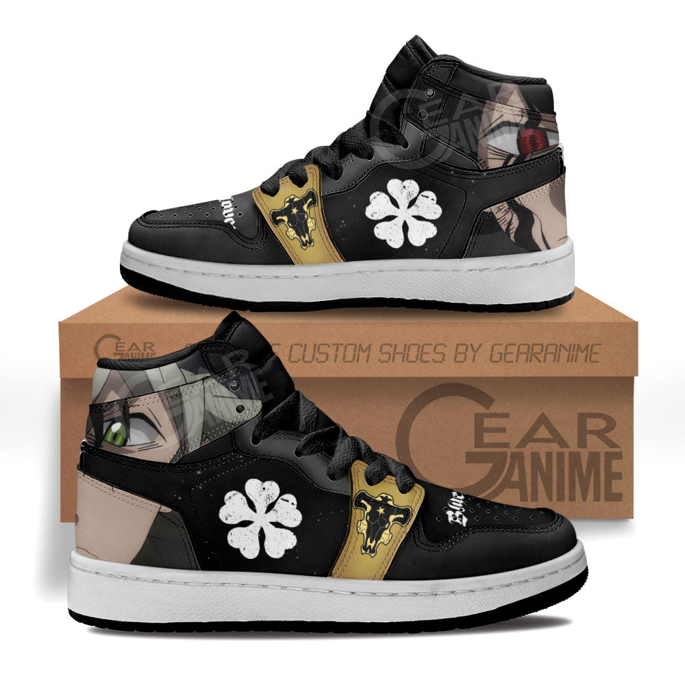 Asta Custom Anime Kids High-Top Leather Sneakers MV1307
