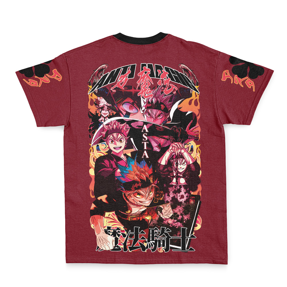 Asta V4 Black Clover Streetwear T-Shirt