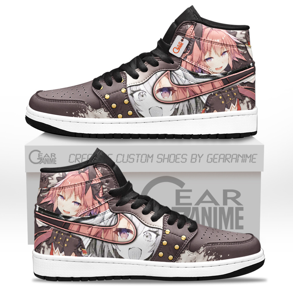 Astolfo Custom Anime High-Top Leather Sneakers Type Moon Anime