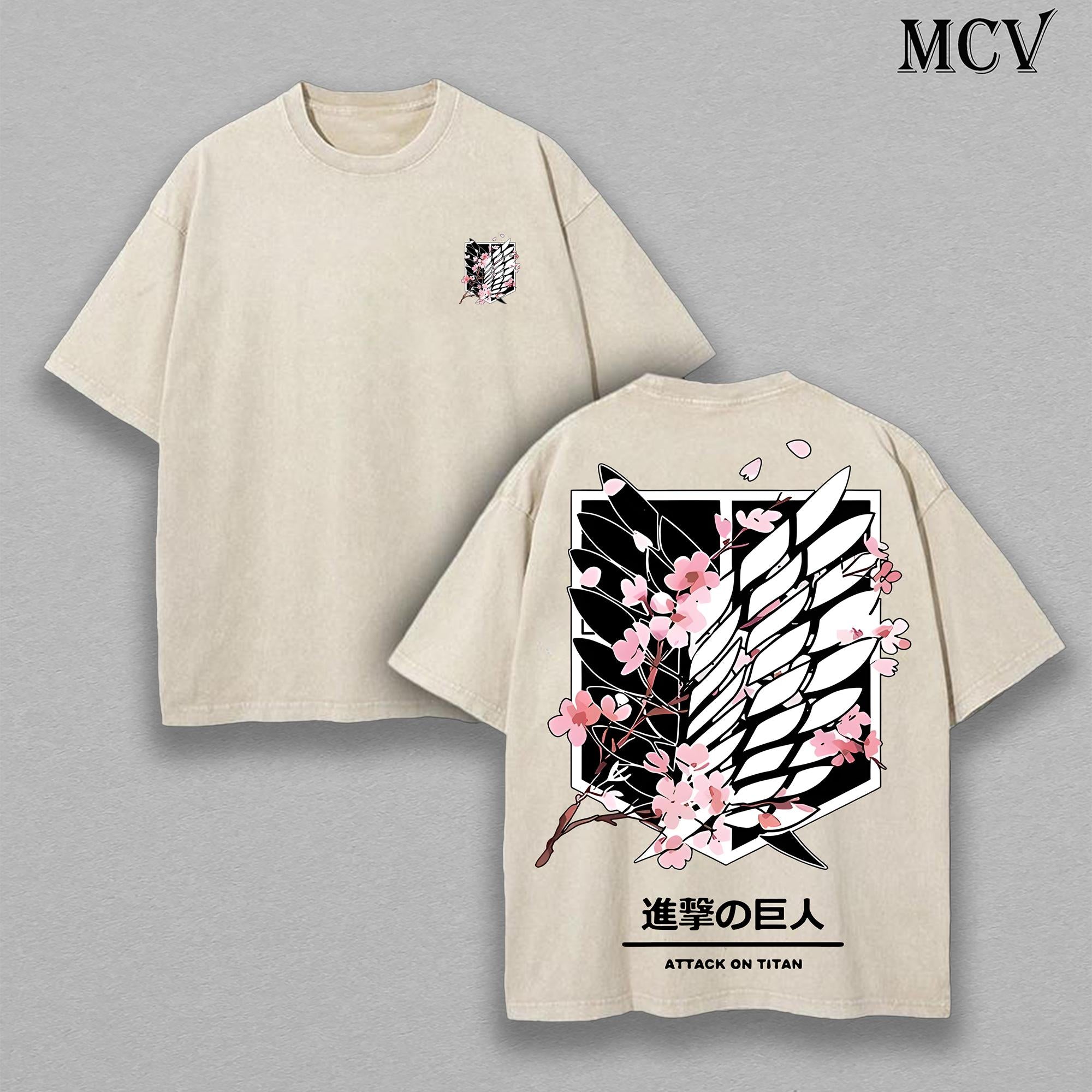 Attack On Titan Anime Unisex Tee | Wings Of Freedom AOT Shirts