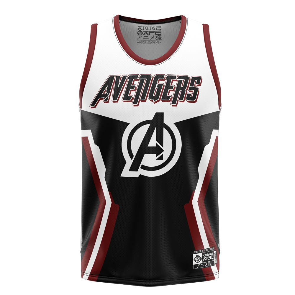 Avengers Endgame Marvel Basketball Jersey