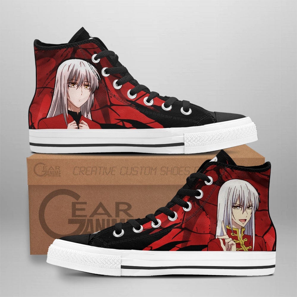 Ayame Souma Custom Anime High-Top Canvas Shoes