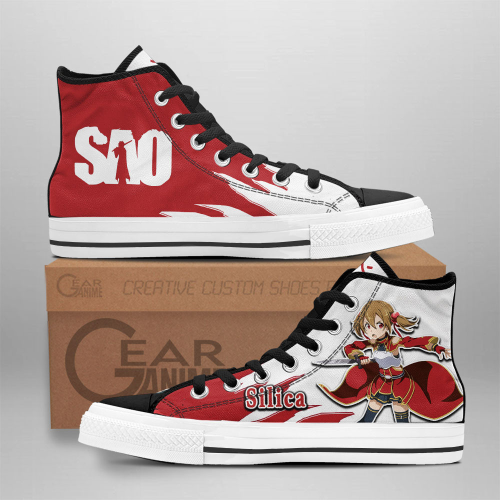 Ayano Keiko Custom Anime High-Top Canvas Shoes