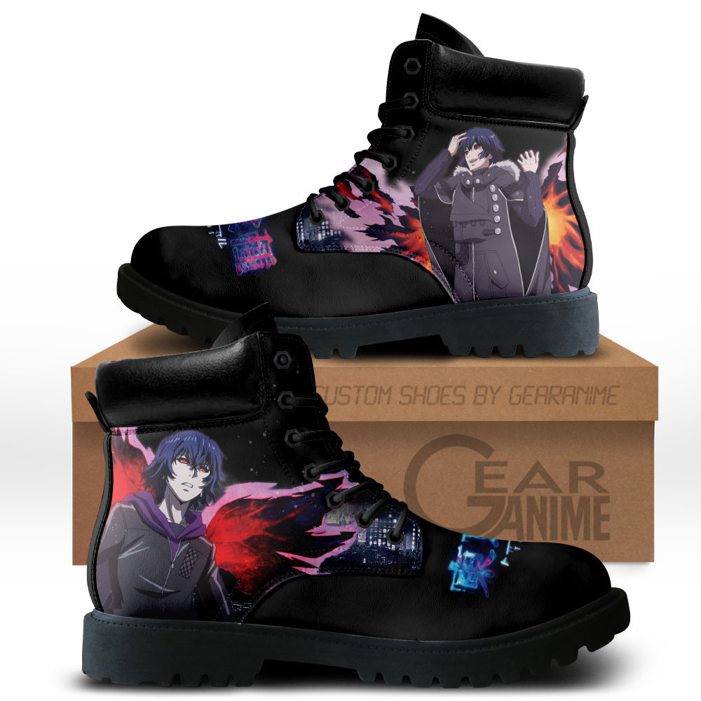 Ayato Kirishima Custom Anime Combat Boots MV0711