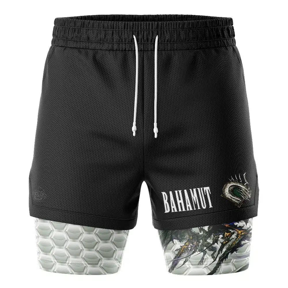 Bahamut Final Fantasy XVI 2-in-1 Performance Shorts