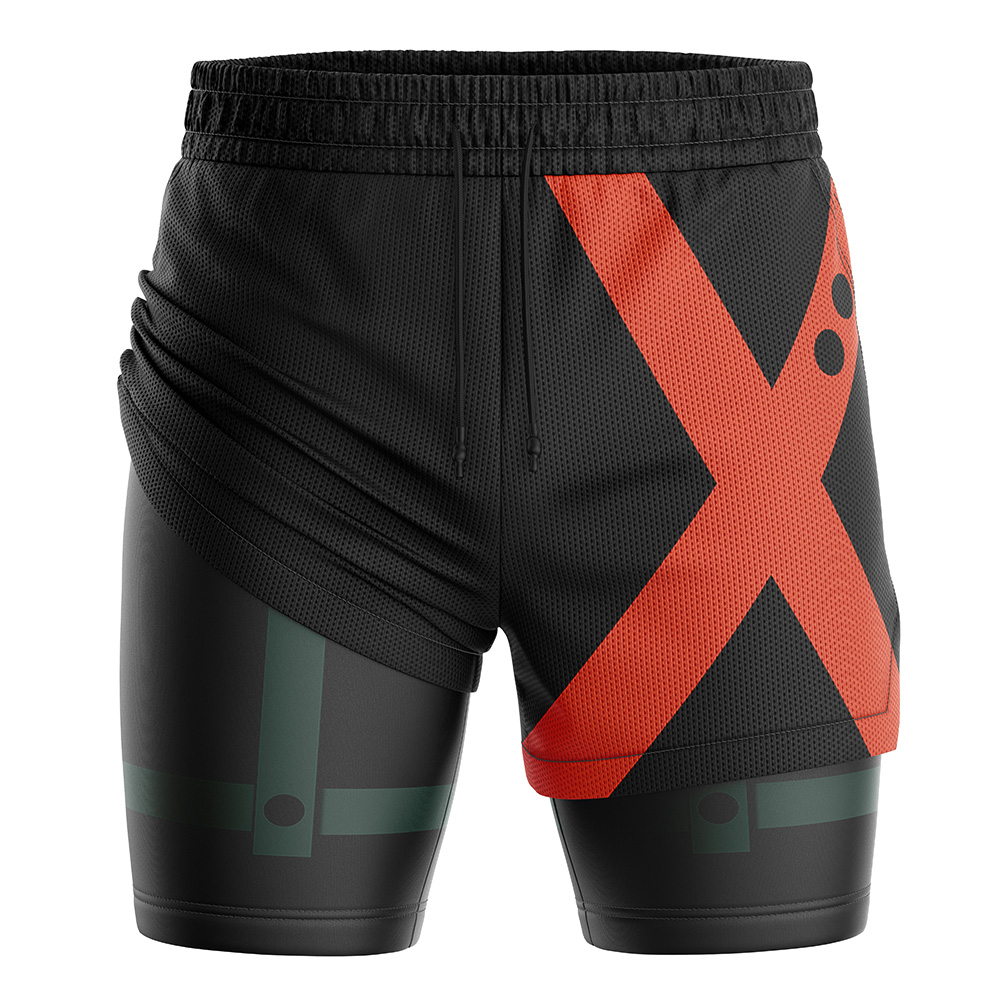 Bakugo My Hero Academia 2-in-1 Performance Shorts