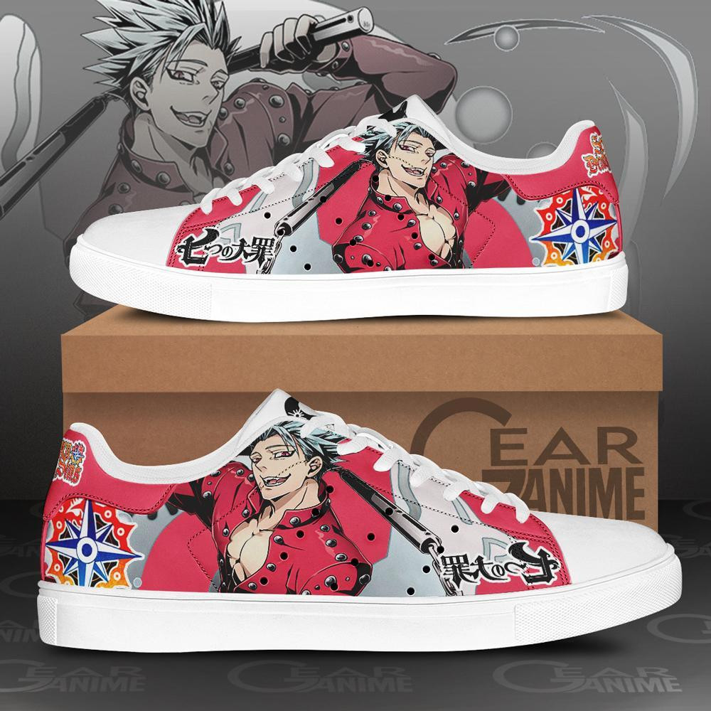 Ban Custom Anime Classic Court Shoes