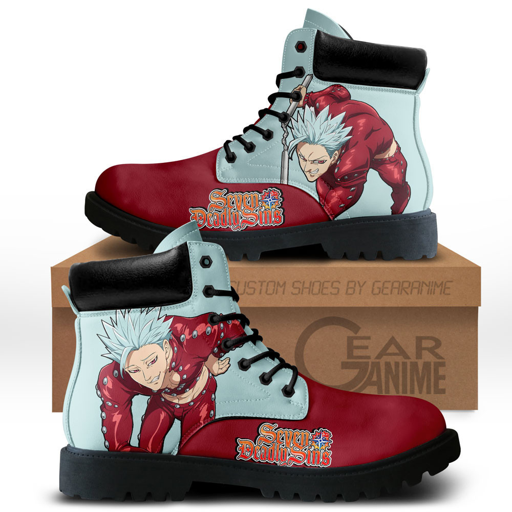 Ban Custom Anime Combat Boots NTT111
