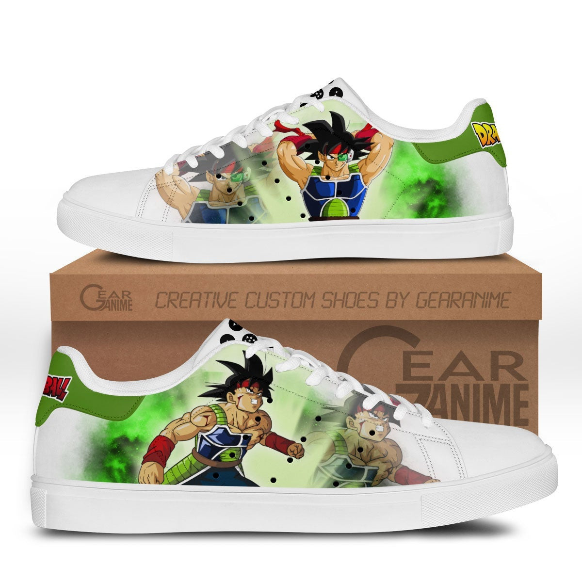Bardock Custom Anime Classic Court Shoes