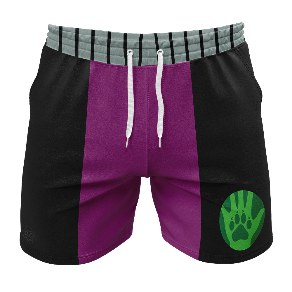 Beast Boy Teen Titans  Gym Shorts