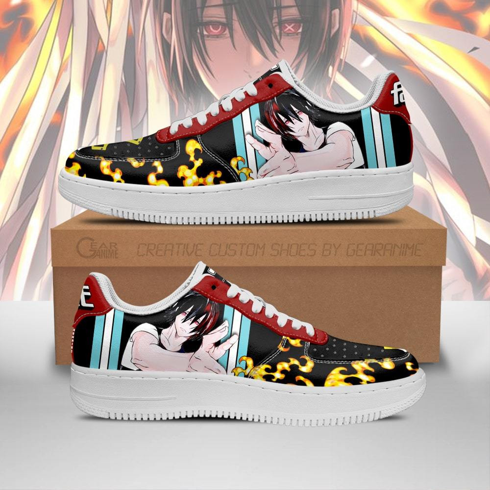 Benimaru Shinmon Custom Anime Low-Top Leather Sneakers