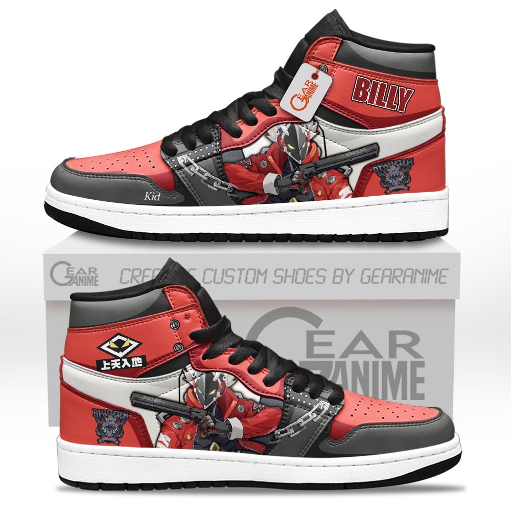 Billy Kid Custom Gaming High-Top Leather Sneakers Zenless Zone Zero Shoes