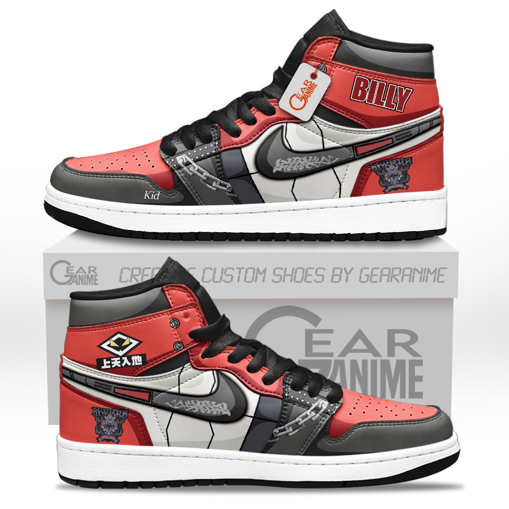 Billy Kid Custom Gaming High-Top Leather Sneakers Zenless Zone Zero Shoes