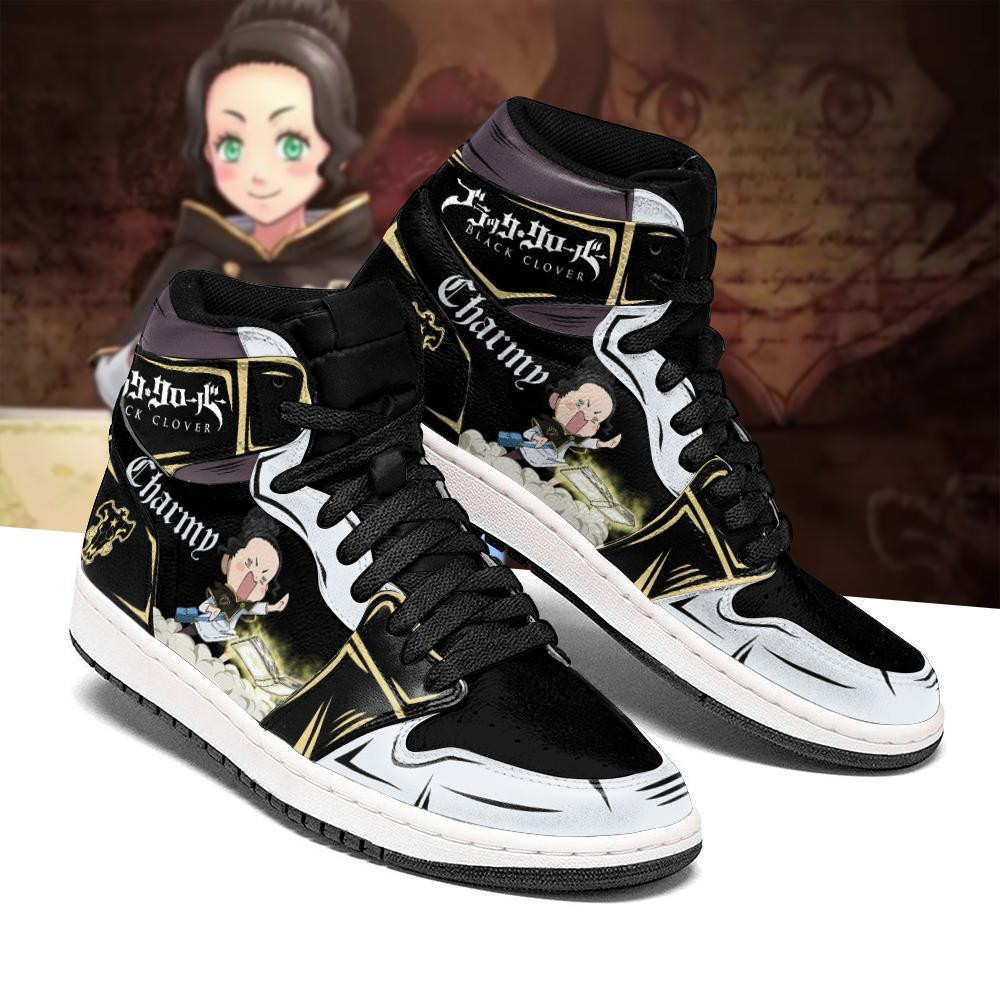 Black Bull Charmy La Custom Anime High-Top Leather Sneakers