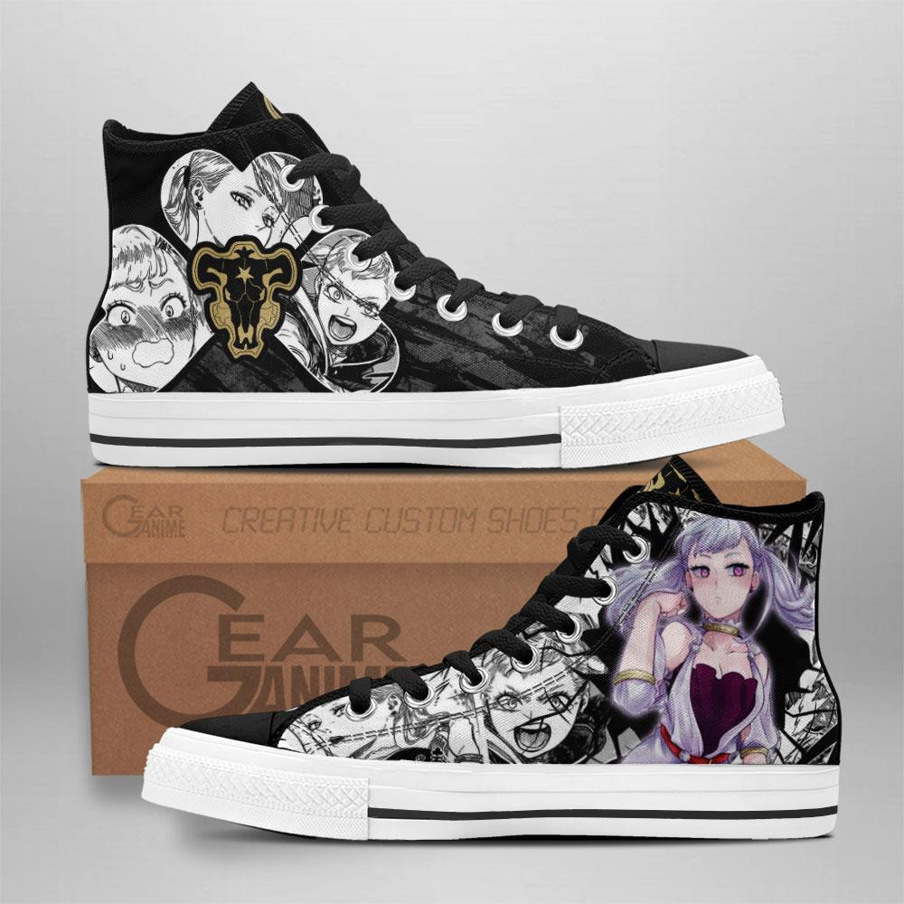 Black Bull Noelle Silva Custom Anime High-Top Canvas Shoes TT0410