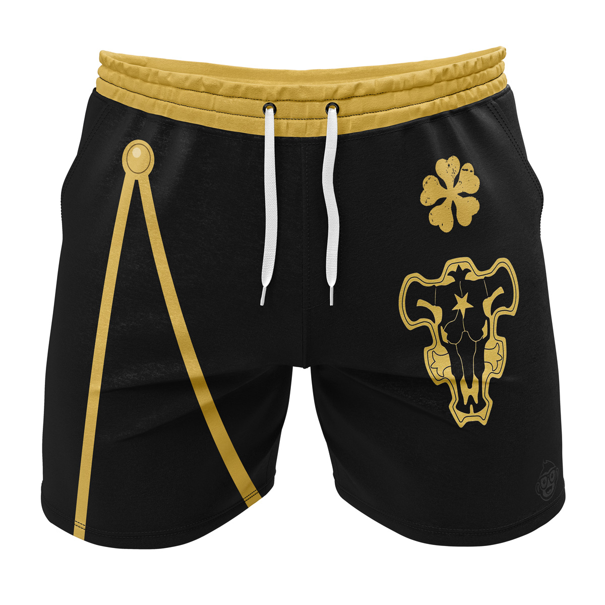 Black Bulls v2 Black Clover Gym Shorts