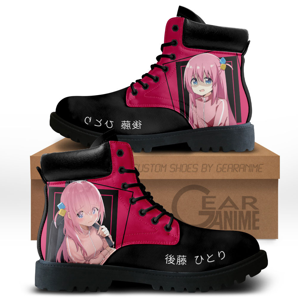 Bocchi Hitori Gotoh Custom Anime Combat Boots MV2111