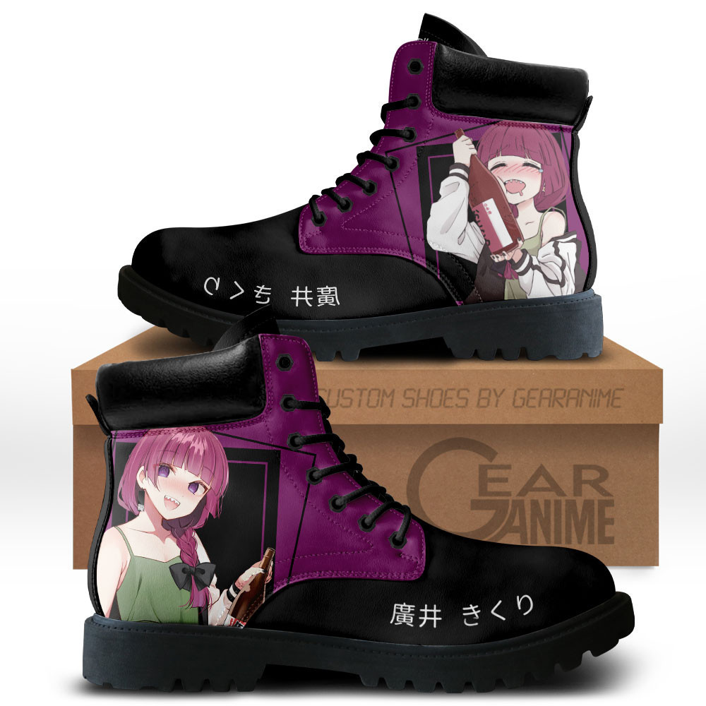 Bocchi Kikuri Hiroi Custom Anime Combat Boots MV2111