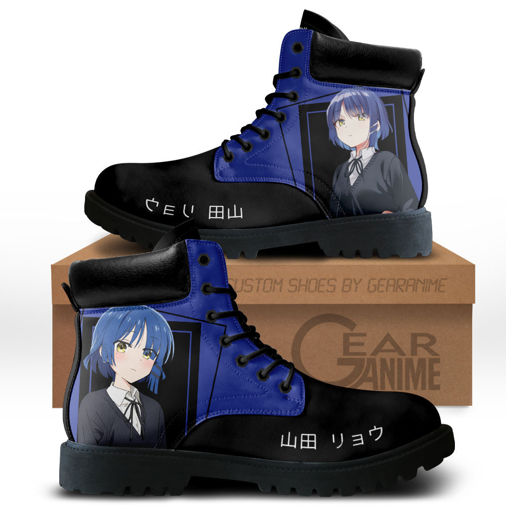 Bocchi Ryo Yamada Custom Anime Combat Boots MV2111