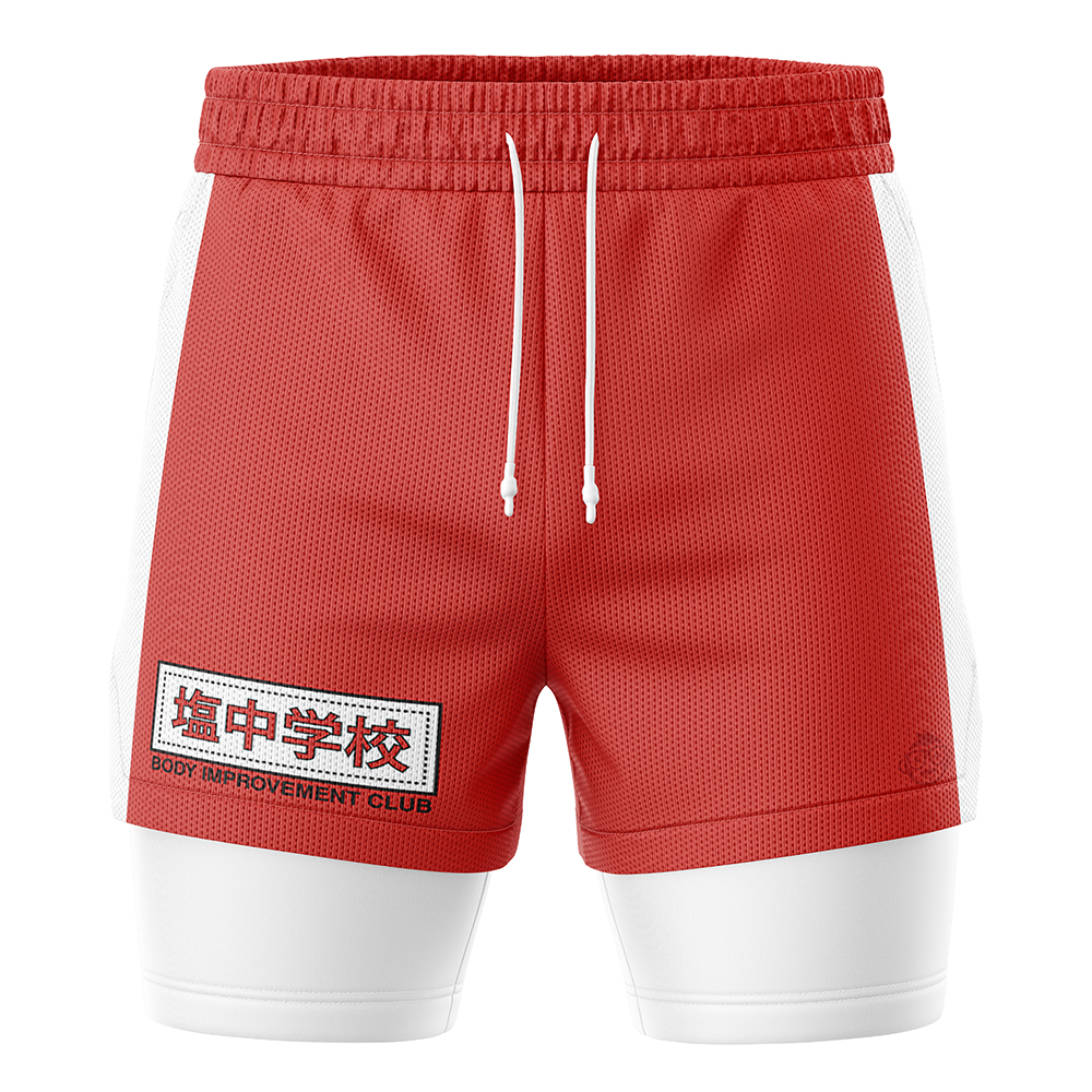 Body Improvement Club Mob Psycho 100 2-in-1 Performance Shorts