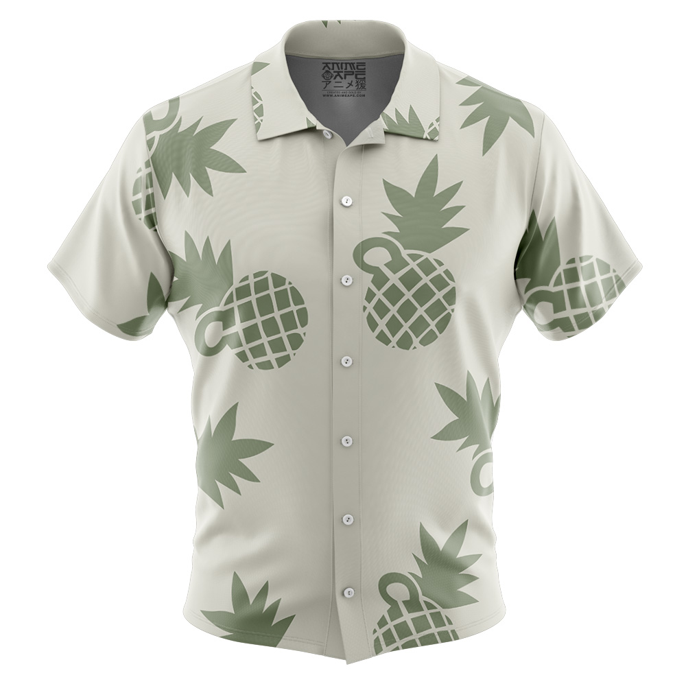 Boiled Sakamoto Days Button Up Hawaiian Shirt