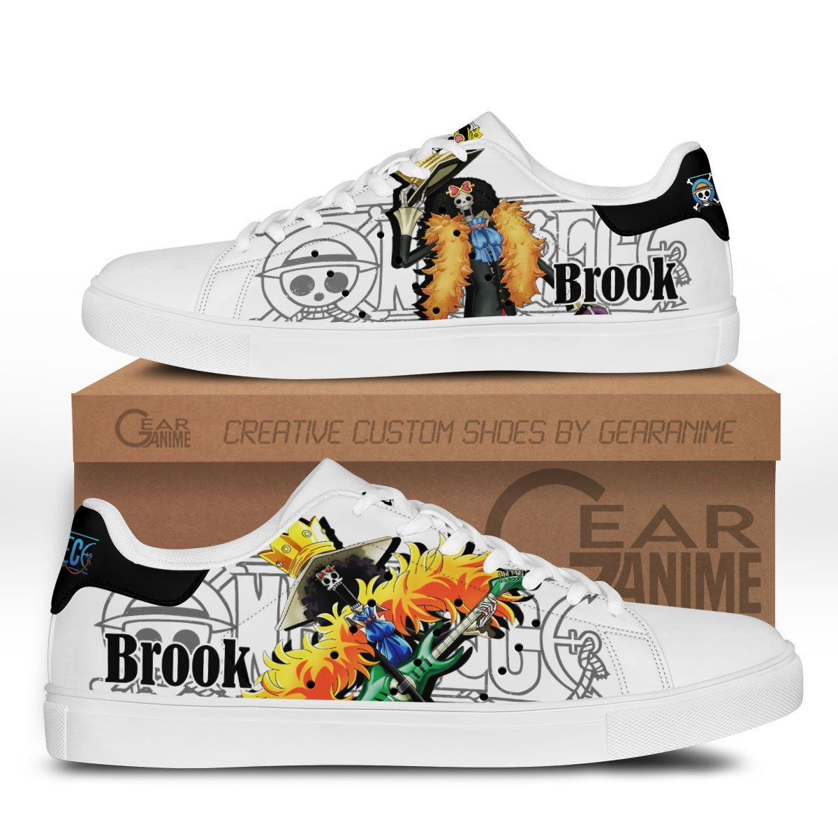 Brook Custom Anime Classic Court Shoes Musician Edition Comfort Fit
