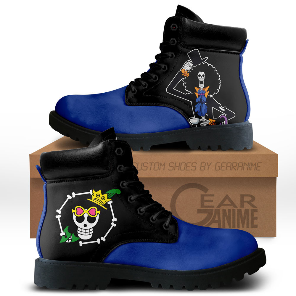 Brook Custom Anime Combat Boots NTT051