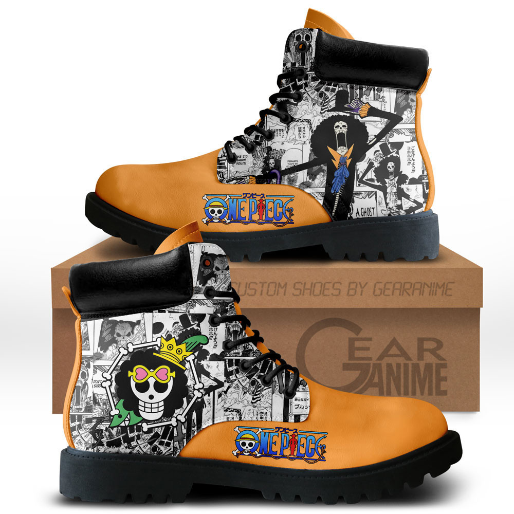 Brook Custom Anime Combat Boots NTT151