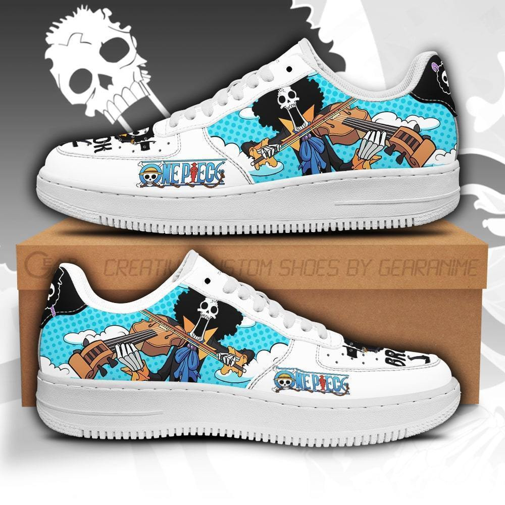 Brook Custom Anime Low-Top Leather Sneakers