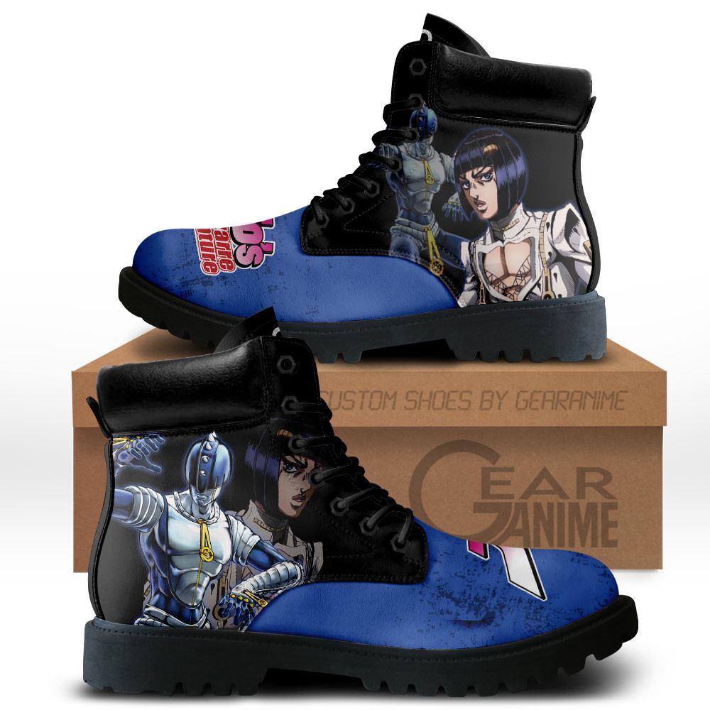 Bruno Bucciarati Custom Anime Combat Boots MV0512