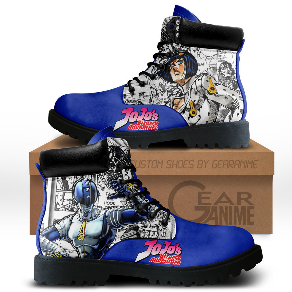 Bruno Bucciarati Custom Anime Combat Boots NTT071