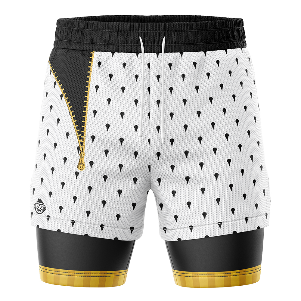 Bruno Bucciarati Jojo’s Bizarre Adventure 2-in-1 Performance Shorts