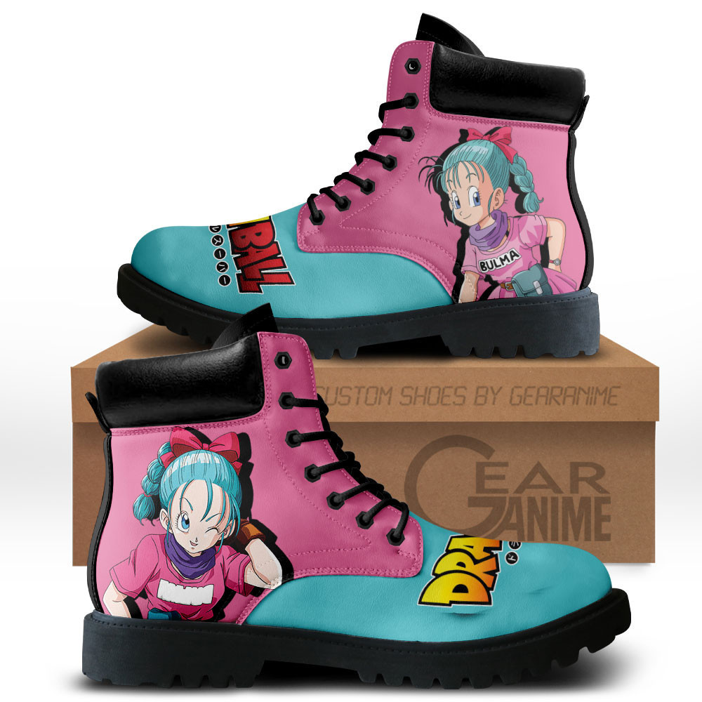 Bulma Custom Anime Combat Boots MV2811