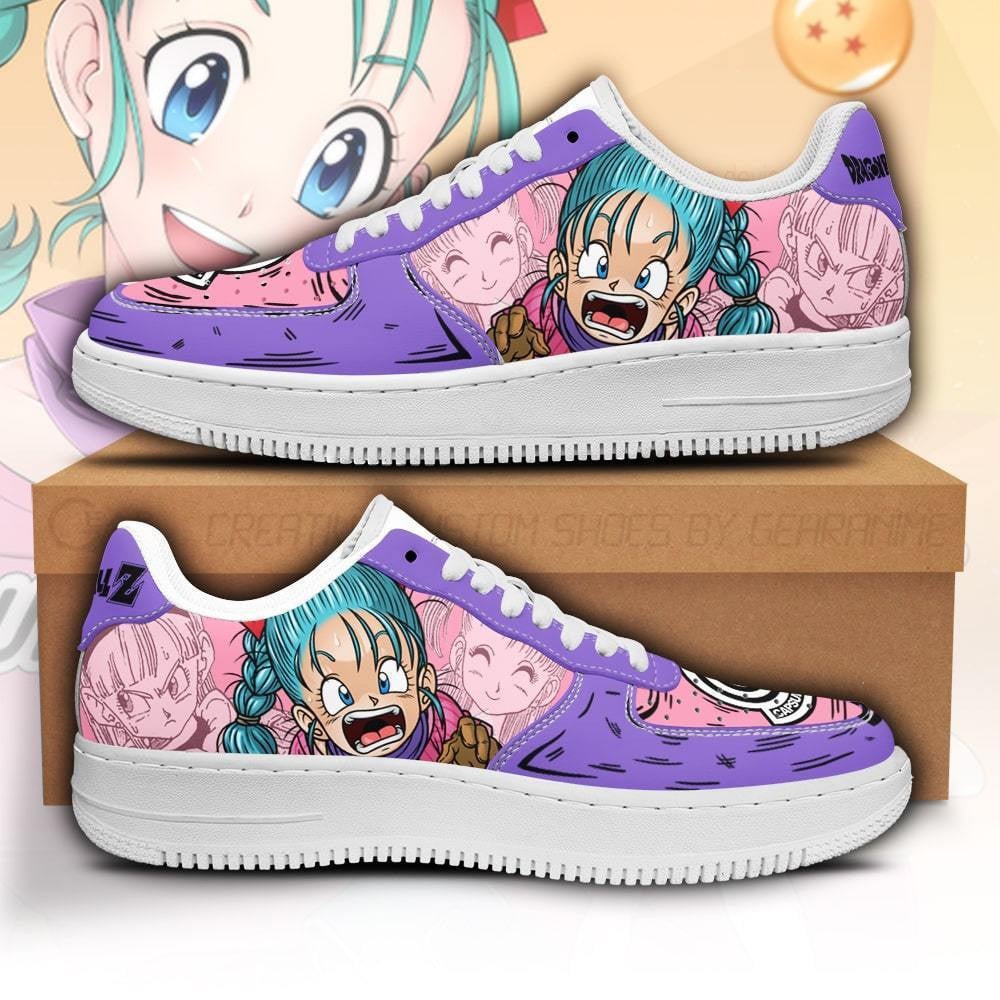 Bulma Custom Anime Low-Top Leather Sneakers