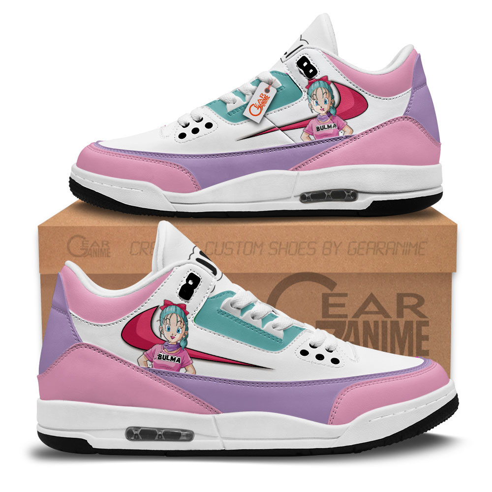 Bulma Custom Anime Retro 3 Leather Sneakers