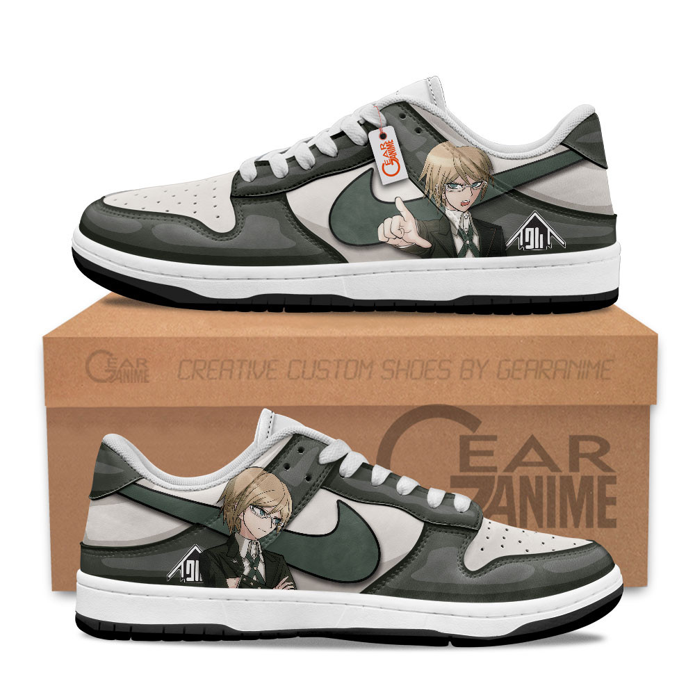 Byakuya Togami Custom Anime Low-Top Skate Sneakers