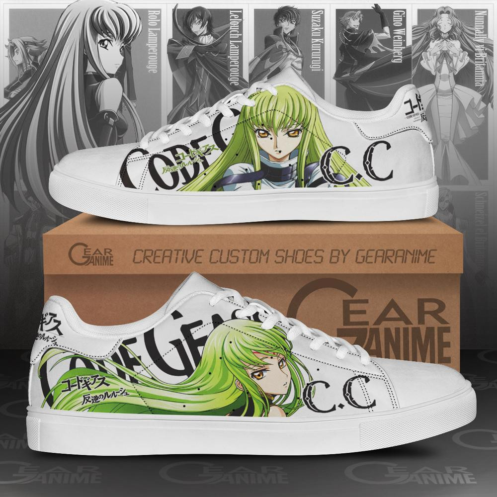 C.C. Custom Anime Classic Court Shoes