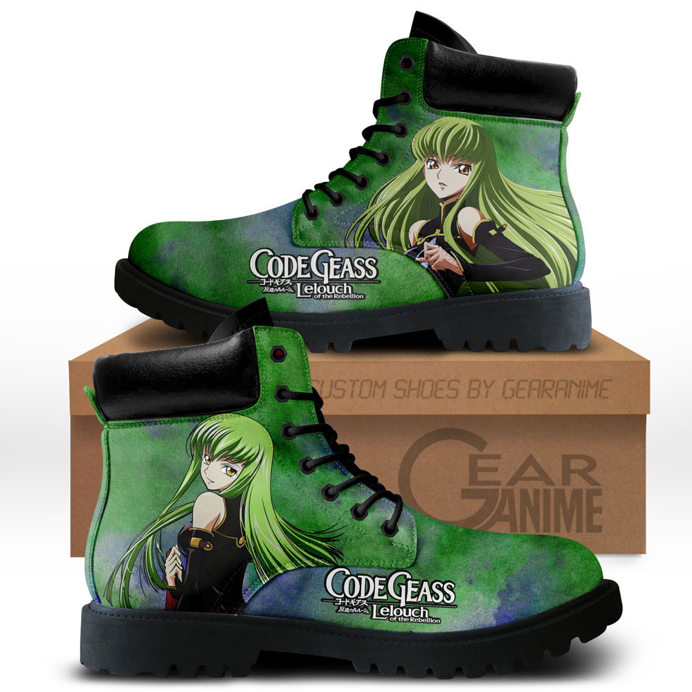 C.C. Custom Anime Combat Boots NTT141