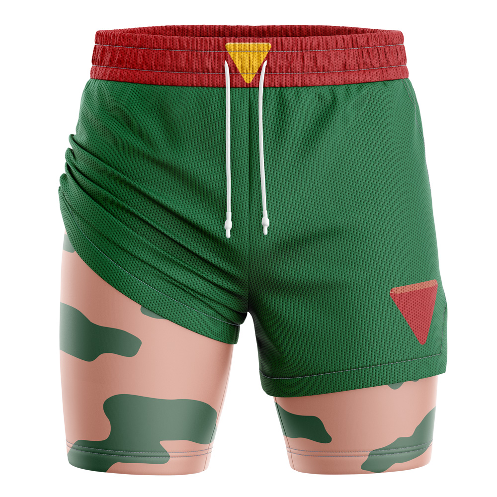 Cammy White Delta Red Street Fighter 2-in-1 Performance Shorts
