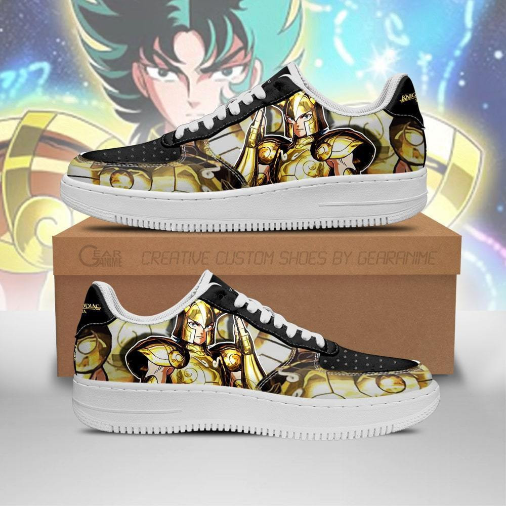 Capricorn Shura Custom Anime Low-Top Leather Sneakers