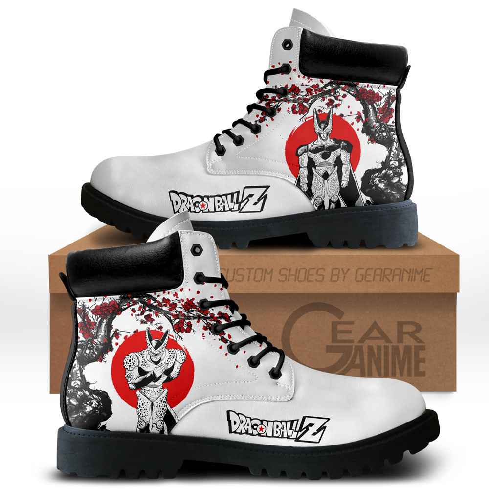Cell Custom Anime Combat Boots NTT071