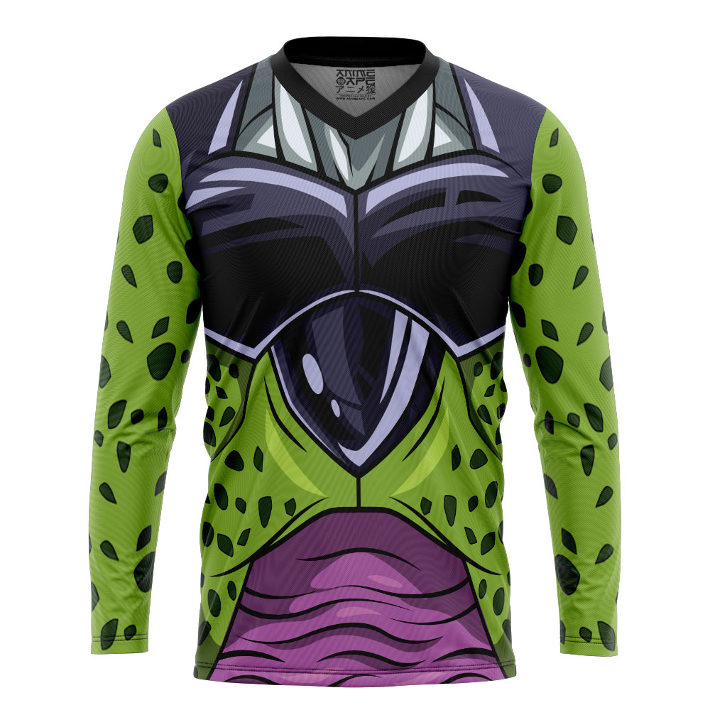 Cell Dragon Ball Z Hockey Jersey