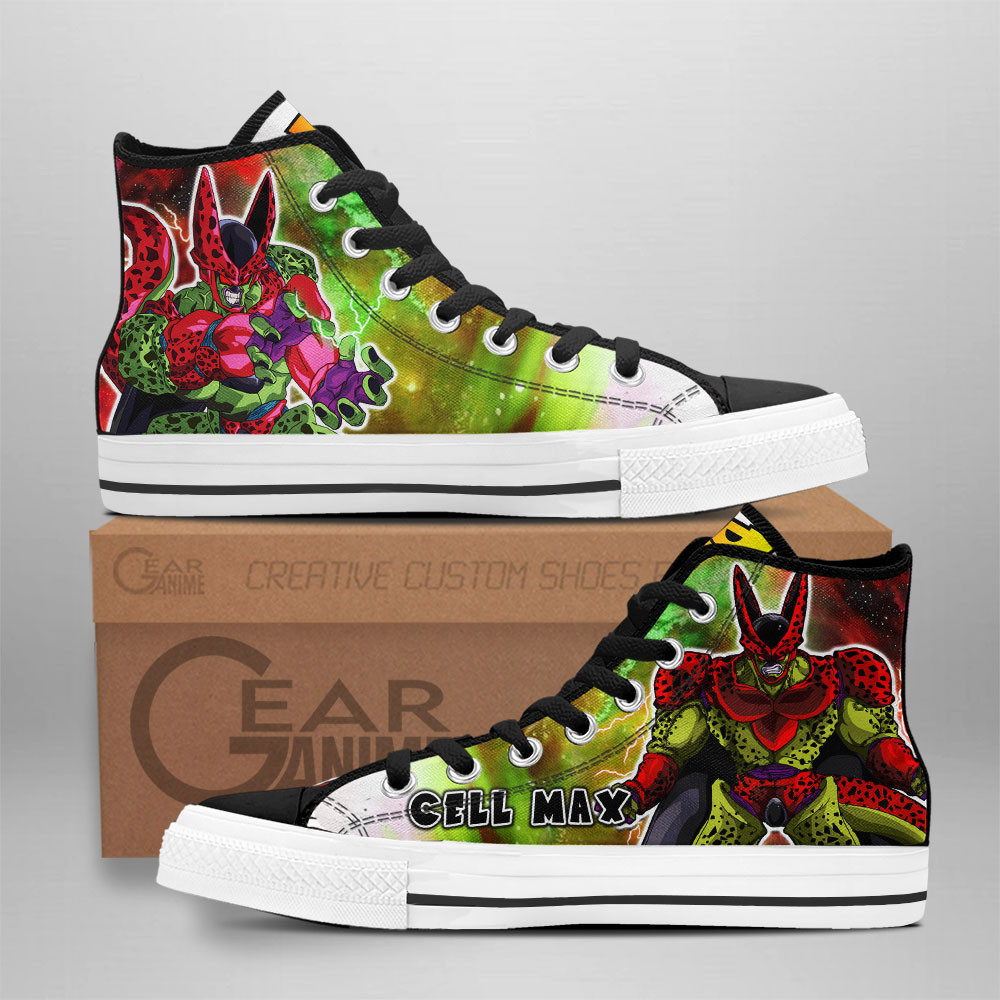 Cell Max Custom Anime High-Top Canvas Shoes Super Shoes NTT230