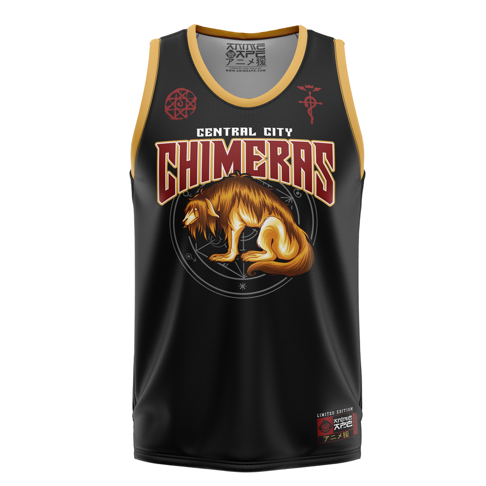 Central City Chimeras Fullmetal Alchemist Basketball Jersey
