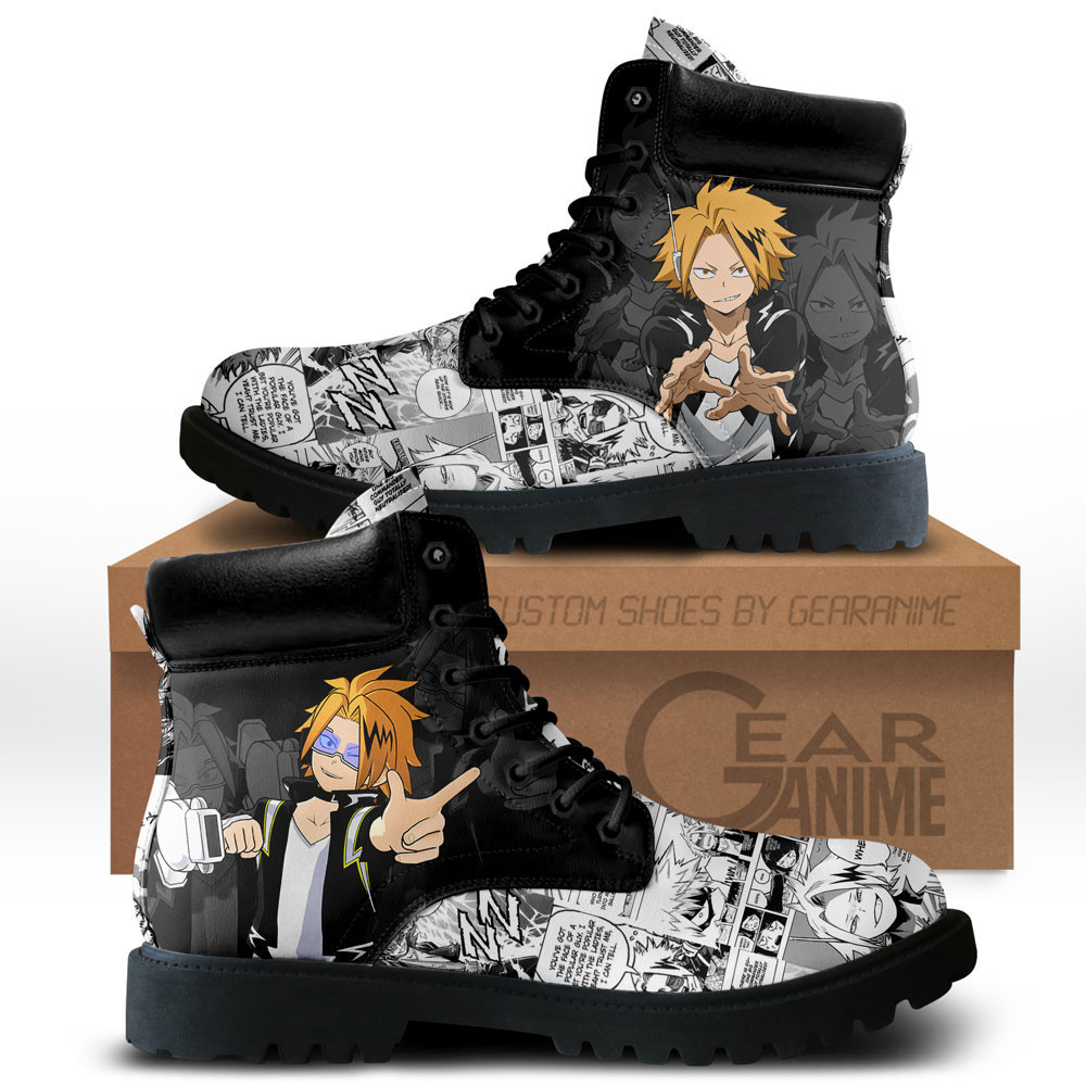 Chargebolt Custom Anime Combat Boots NTT171