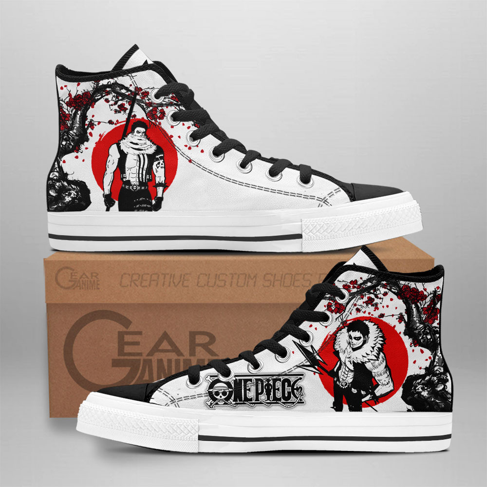 Charlotte Katakuri Custom Anime High-Top Canvas Shoes Japan