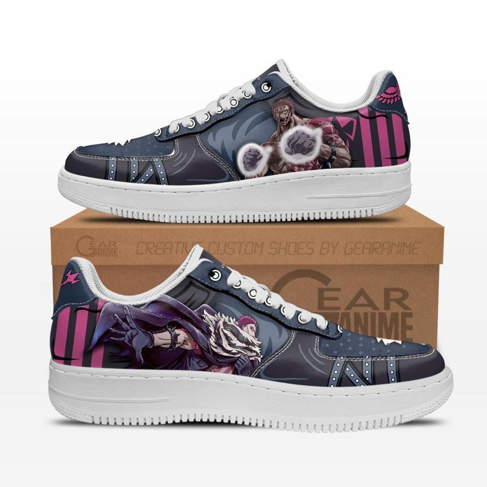 Charlotte Katakuri Custom Anime Low-Top Leather Sneakers