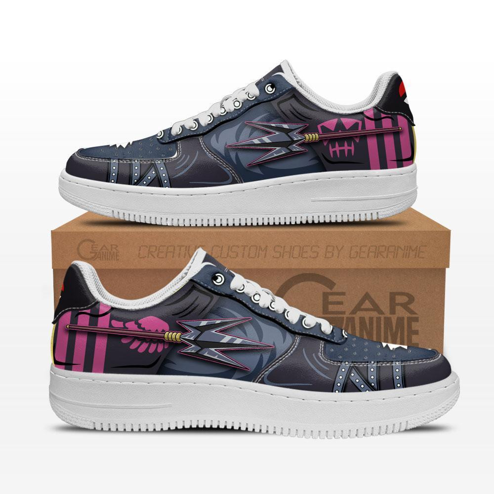 Charlotte Katakuri Trident Custom Anime Low-Top Leather Sneakers
