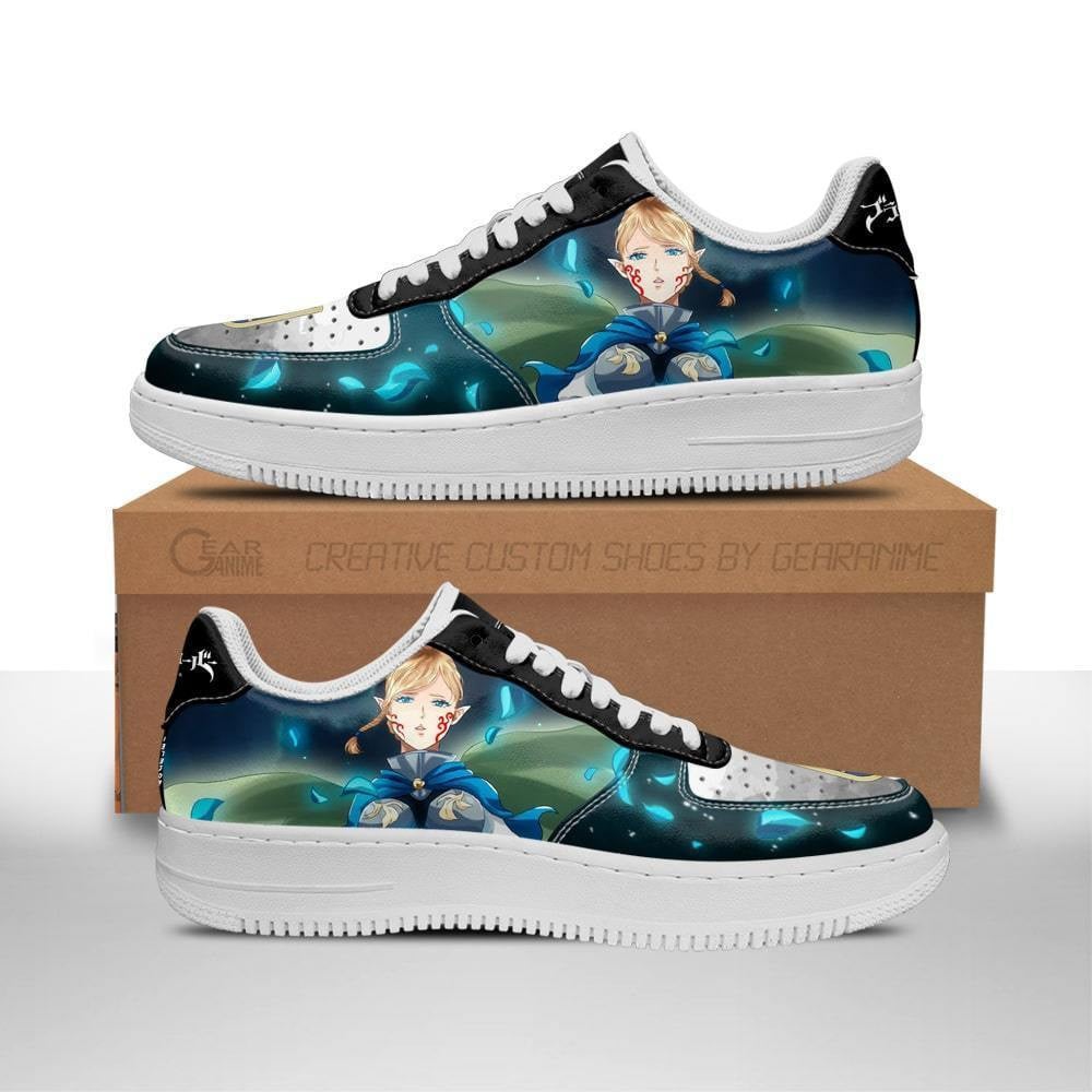 Charlotte Roselei Custom Anime Low-Top Leather Sneakers