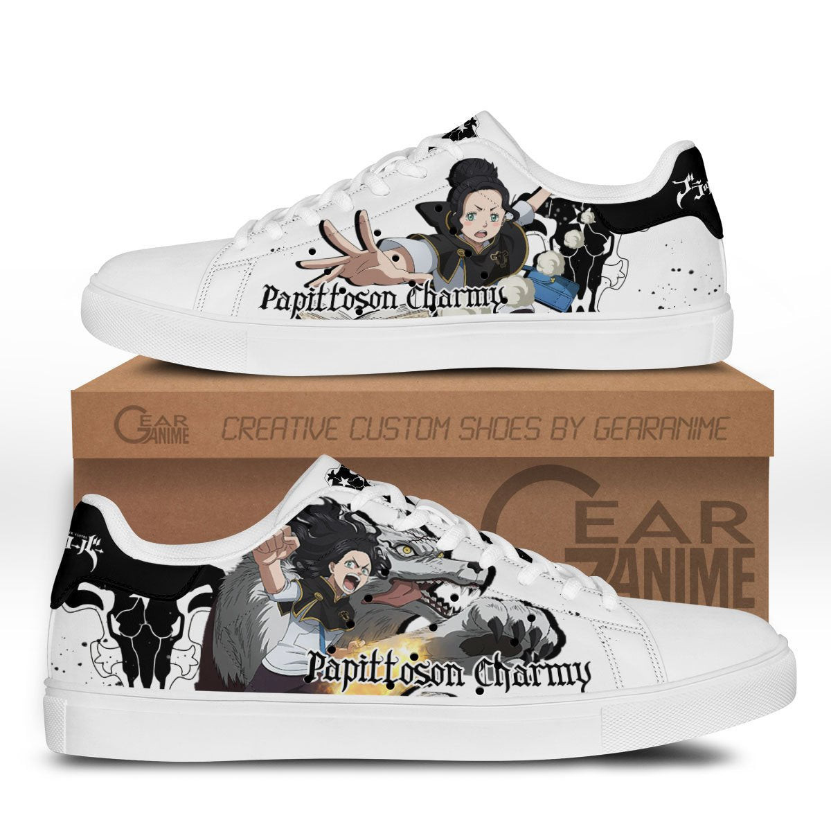 Charmy Pappitson Custom Anime Classic Court Shoes
